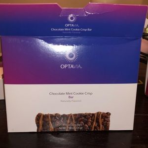 Optavia Mint Chocolate Cookie Crisp Bars- 5 bars
